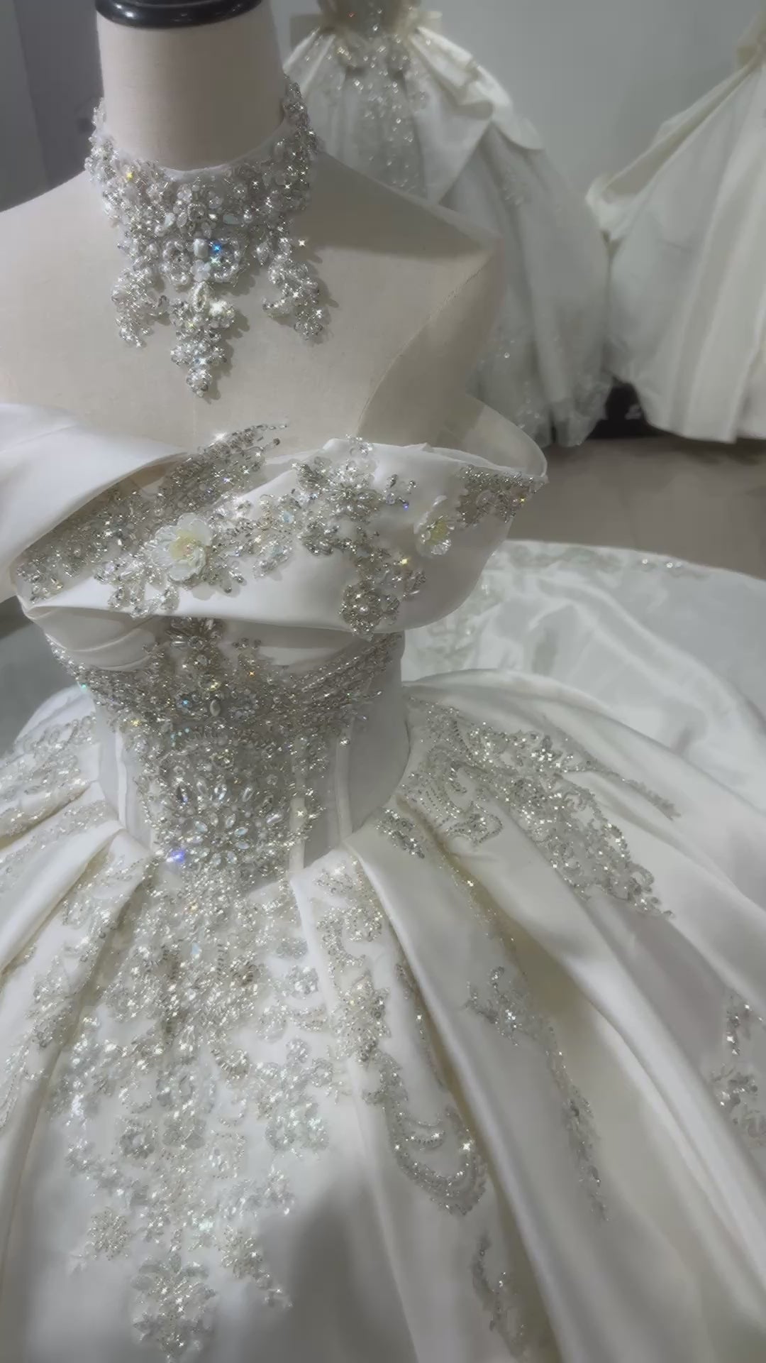 TW016 Wedding Dress Criss-Cross Lace Up Back Sleeveless Vestidos A Medida Ball Gown Bridal Dress